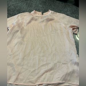 Baby pink blouse